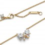 Pandora Sparkling Bow Necklace