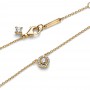 Pandora Round Pavé Halo Pendant Necklace Pandora Round Pavé Halo Pendant Necklace