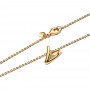 Pandora Organically Shaped Heart Small Pendant Necklace Pandora Organically Shaped Heart Small Pendant Necklace