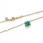 Pandora Green Lucky Clover Pendant Necklace Pandora Green Lucky Clover Pendant Necklace