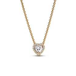 Pandora Sparkling Heart Collier Necklace