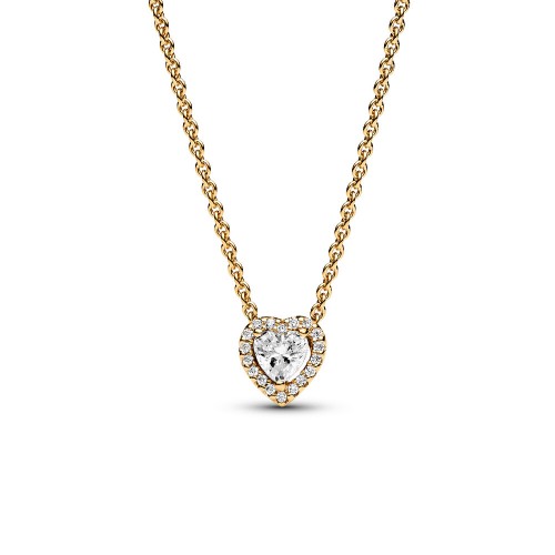 Pandora Sparkling Heart Collier Necklace