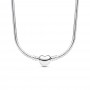 Pandora Moments Heart Clasp Snake Chain Necklace Pandora Moments Heart Clasp Snake Chain Necklace