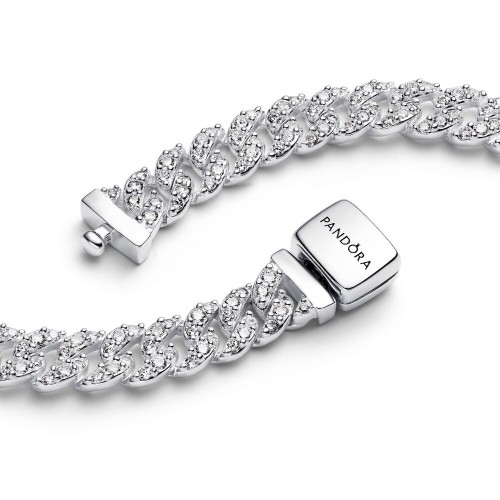Pandora Pavé Cuban Chain Necklace Pandora Pavé Cuban Chain Necklace
