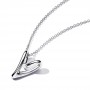 Pandora Organically Shaped Heart Pendant Necklace Pandora Organically Shaped Heart Pendant Necklace