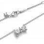 Pandora Sparkling Bow Necklace