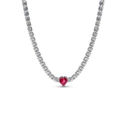 Pandora Halo Heart Choker Pandora Halo Heart Choker