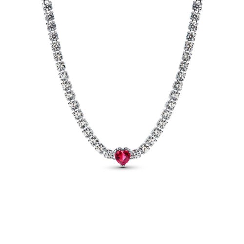 Pandora Halo Heart Choker Pandora Halo Heart Choker