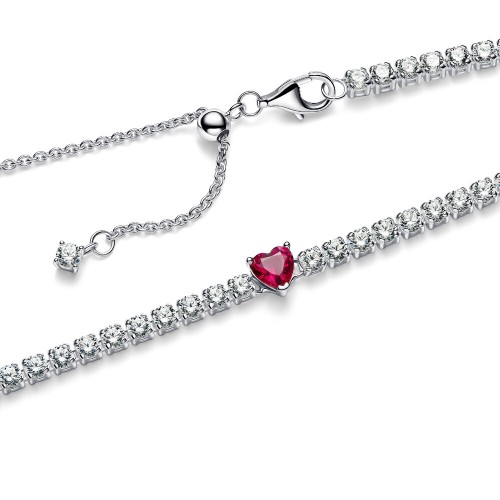 Pandora Halo Heart Choker Pandora Halo Heart Choker