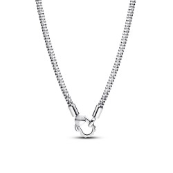 Pandora Studded Clasp & Chain Necklace Pandora Studded Clasp & Chain Necklace