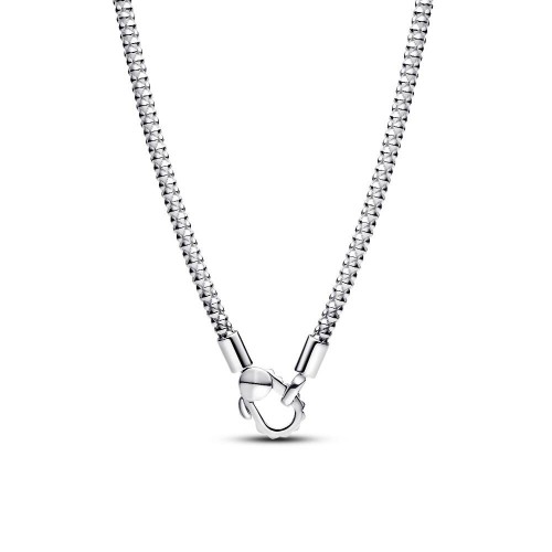 Pandora Studded Clasp & Chain Necklace Pandora Studded Clasp & Chain Necklace