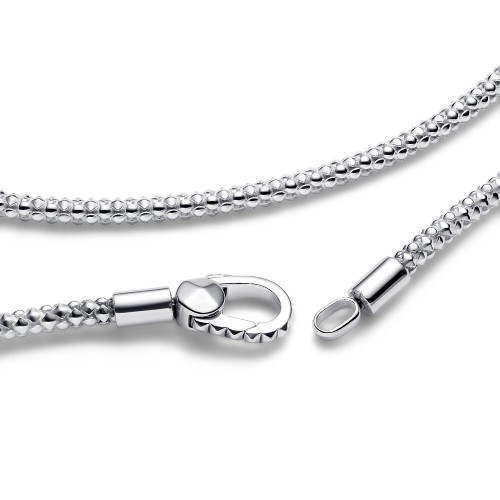 Pandora Studded Clasp & Chain Necklace Pandora Studded Clasp & Chain Necklace