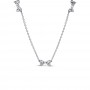 Pandora Bow Station Chain Necklace Pandora Bow Station Chain Necklace