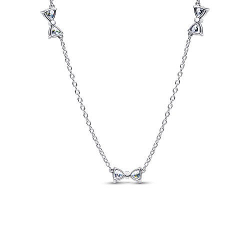 Pandora Bow Station Chain Necklace Pandora Bow Station Chain Necklace