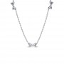 Pandora Bow Station Chain Necklace Pandora Bow Station Chain Necklace