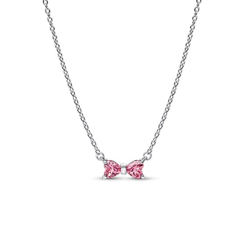 Pandora Bow Pendant Necklace