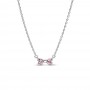Pandora Bow Pendant Necklace