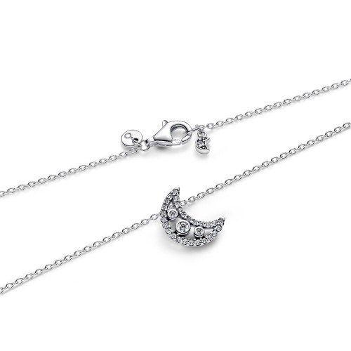 Pandora Crescent Moon Pendant Necklace Pandora Crescent Moon Pendant Necklace