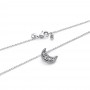 Pandora Crescent Moon Pendant Necklace Pandora Crescent Moon Pendant Necklace