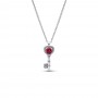 Pandora Elevated Heart Key Collier Necklace Pandora Elevated Heart Key Collier Necklace