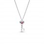 Pandora Elevated Heart Key Collier Necklace Pandora Elevated Heart Key Collier Necklace