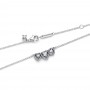 Pandora Halo Heart Trilogy Collier Necklace Pandora Halo Heart Trilogy Collier Necklace