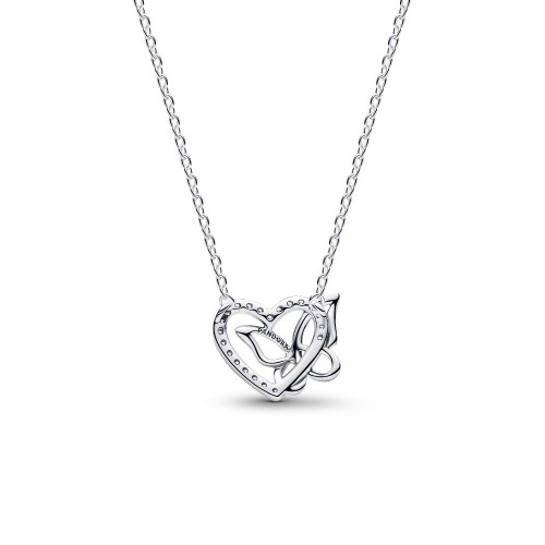 Pandora Entwined Heart & Butterfly Pendant Necklace Pandora Entwined Heart & Butterfly Pendant Necklace