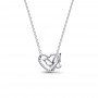 Pandora Entwined Heart & Butterfly Pendant Necklace Pandora Entwined Heart & Butterfly Pendant Necklace