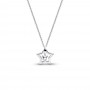 Pandora Talisman Sterling Silver Lab-Grown Diamond Star Pendant Necklace Pandora Talisman Sterling Silver Lab-Grown Diamond Star Pendant Necklace