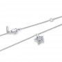 Pandora Talisman Sterling Silver Lab-Grown Diamond Star Pendant Necklace Pandora Talisman Sterling Silver Lab-Grown Diamond Star Pendant Necklace