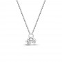 Pandora Talisman Sterling Silver Lab-Grown Diamond Heart & Star Dangle Pendant Necklace Pandora Talisman Sterling Silver Lab-Grown Diamond Heart & Star Dangle Pendant Necklace