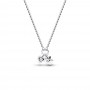 Pandora Talisman Sterling Silver Lab-Grown Diamond Heart & Star Dangle Pendant Necklace Pandora Talisman Sterling Silver Lab-Grown Diamond Heart & Star Dangle Pendant Necklace