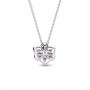 Pandora Herbarium Sparkling Pink Flower Pendant Necklace Pandora Herbarium Sparkling Pink Flower Pendant Necklace