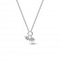 Pandora Talisman Sterling Silver Lab-Grown Diamond Evil Eye & Hamsa Hand Dangle Pendant Necklace Pandora Talisman Sterling Silver Lab-Grown Diamond Evil Eye & Hamsa Hand Dangle Pendant Necklace