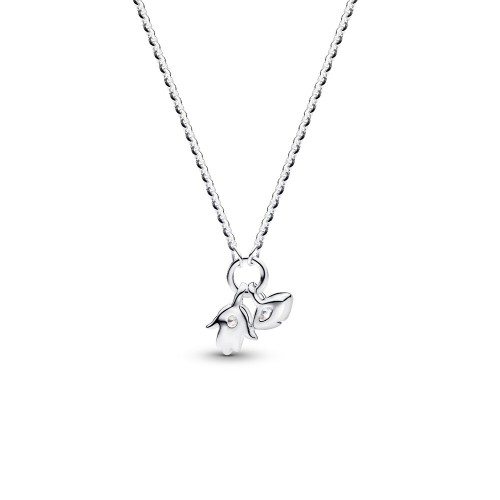 Pandora Talisman Sterling Silver Lab-Grown Diamond Evil Eye & Hamsa Hand Dangle Pendant Necklace Pandora Talisman Sterling Silver Lab-Grown Diamond Evil Eye & Hamsa Hand Dangle Pendant Necklace