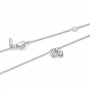 Pandora Talisman Sterling Silver Lab-Grown Diamond Evil Eye & Hamsa Hand Dangle Pendant Necklace Pandora Talisman Sterling Silver Lab-Grown Diamond Evil Eye & Hamsa Hand Dangle Pendant Necklace
