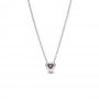 Pandora Pink Elevated Heart Necklace Pandora Pink Elevated Heart Necklace