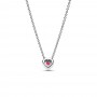 Pandora Elevated Red Heart Collier Necklace Pandora Elevated Red Heart Collier Necklace