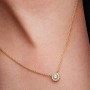 Pandora Round Pavé Halo Pendant Necklace Pandora Round Pavé Halo Pendant Necklace