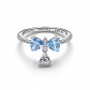 Pandora Bridgerton Blue Bow Ring