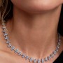 Pandora Bridgerton Blue Bow Necklace