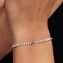 Pandora Pink Sparkling Heart Tennis Bracelet Pandora Pink Sparkling Heart Tennis Bracelet