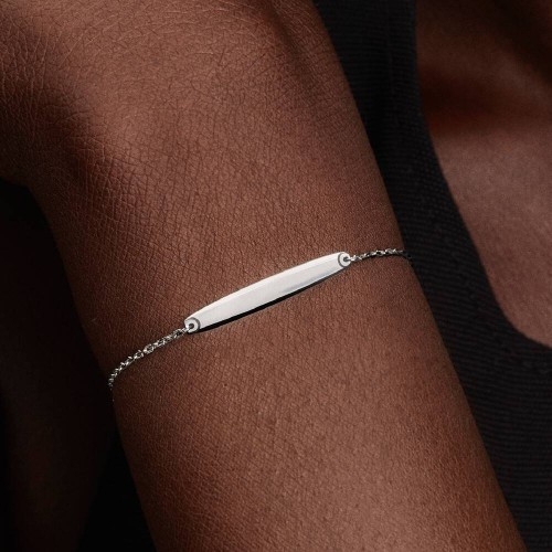 Pandora Engravable Bar Chain Bracelet Pandora Engravable Bar Chain Bracelet