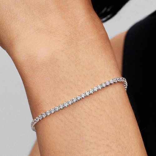 Pandora Sparkling Tennis Bracelet Pandora Sparkling Tennis Bracelet