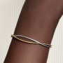 Pandora Entwined Two-Tone Open Bangle Pandora Entwined Two-Tone Open Bangle