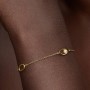 Pandora Organically Shaped Oval & Treated Freshwater Cultured Pearl Bracelet Pandora Organically Shaped Oval & Treated Freshwater Cultured Pearl Bracelet