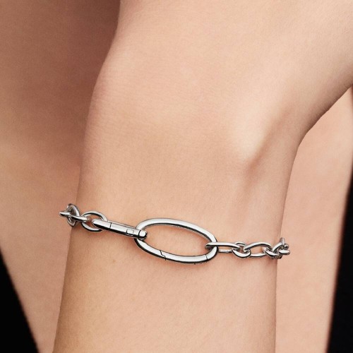 Pandora Openable Oval Link Chain Bracelet Pandora Openable Oval Link Chain Bracelet