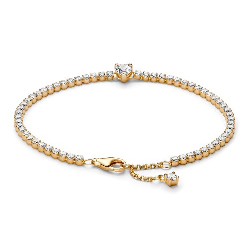 Pandora Sparkling Heart Tennis Bracelet Pandora Sparkling Heart Tennis Bracelet