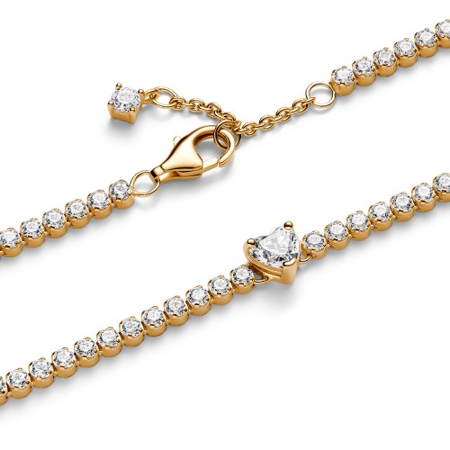 Pandora Sparkling Heart Tennis Bracelet Pandora Sparkling Heart Tennis Bracelet