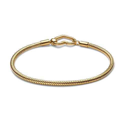 Pandora Heart Closure Snake Chain Bracelet Pandora Heart Closure Snake Chain Bracelet
